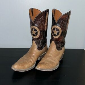 Black Jack Ostrich Cowboy Boots size 12